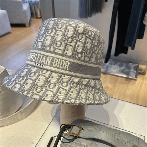 christian dior har|used christian dior bucket hats.